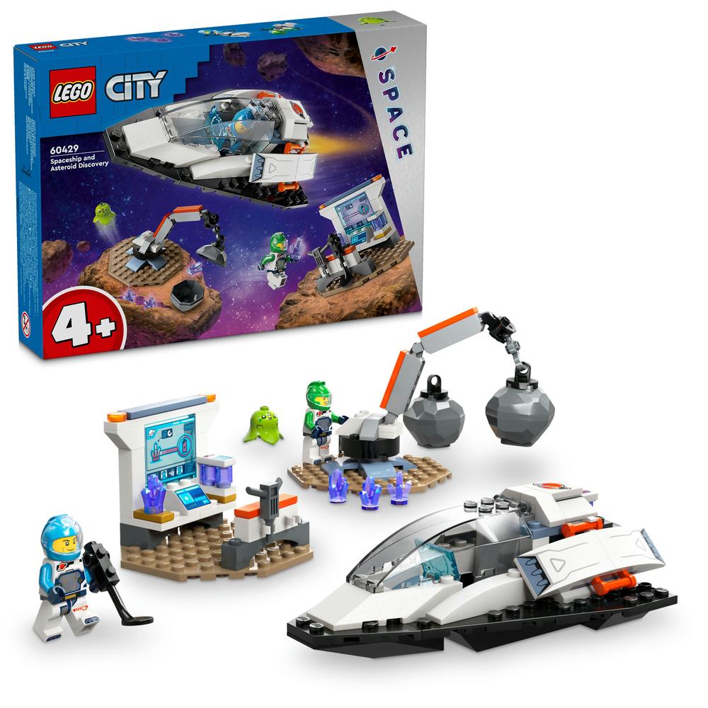 LEGO LEGO® City 60429 Vesmírná loď a objev asteroidu