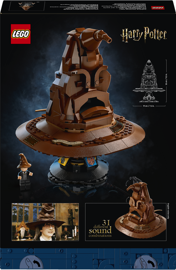 LEGO LEGO® Harry Potter™ 76429 Mluvící Moudrý klobouk (obrázek 10)