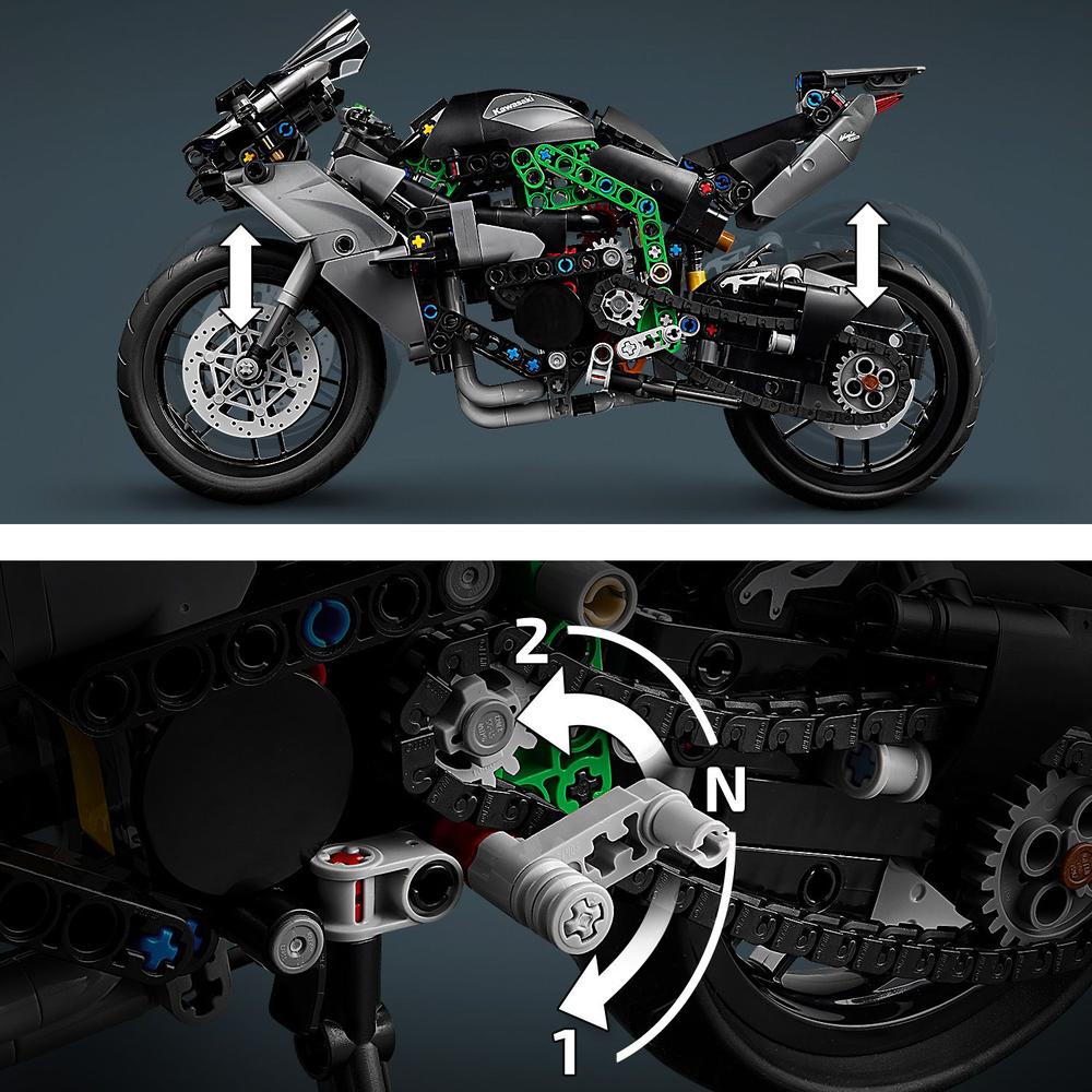 LEGO LEGO® Technic 42170 Motorka Kawasaki Ninja H2R (obrázek 6)