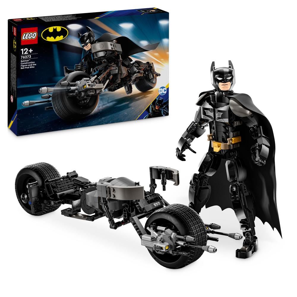 LEGO® DC Batman™ 76273 Sestavitelná figurka: Batman™ a motorka Bat Pod