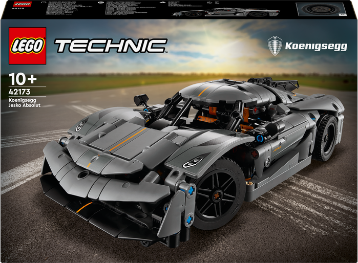 LEGO LEGO® Technic 42173 Šedé hyperauto Koenigsegg Jesko Absolut (obrázek 9)