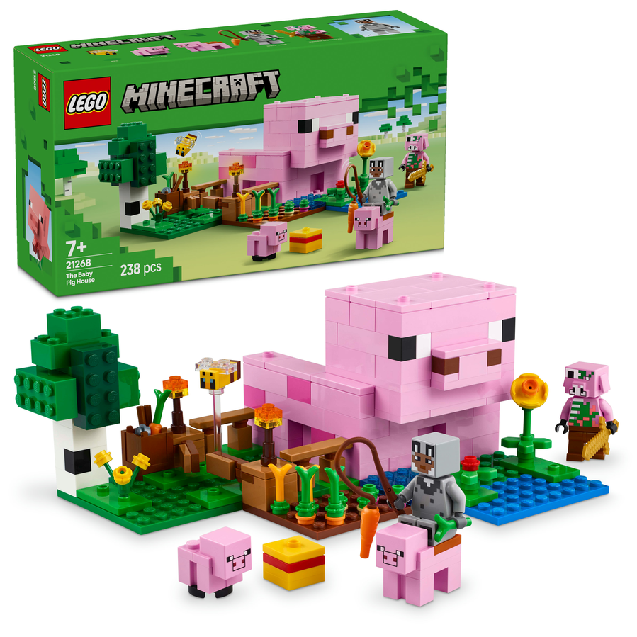 LEGO LEGO® Minecraft® 21268 Domeček Prasátka