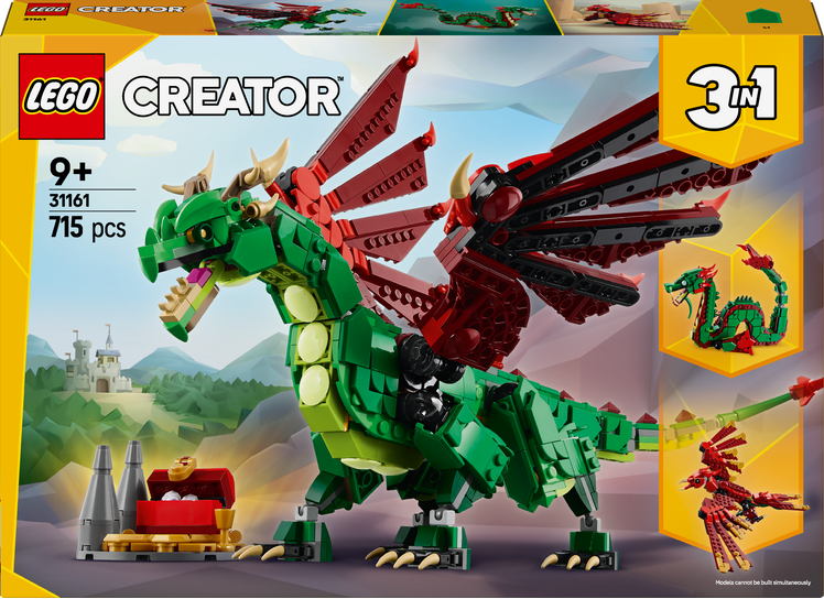 LEGO LEGO® Creator 3v1 31161 Středověký drak (obrázek 9)