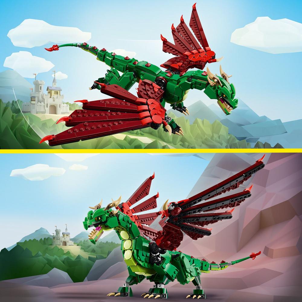 LEGO LEGO® Creator 3v1 31161 Středověký drak (obrázek 6)