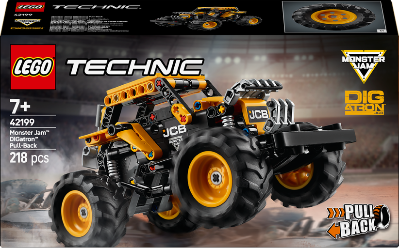 LEGO LEGO® Technic 42199 Monster Jam™ DIGatron™ s natahovacím motorem (obrázek 9)