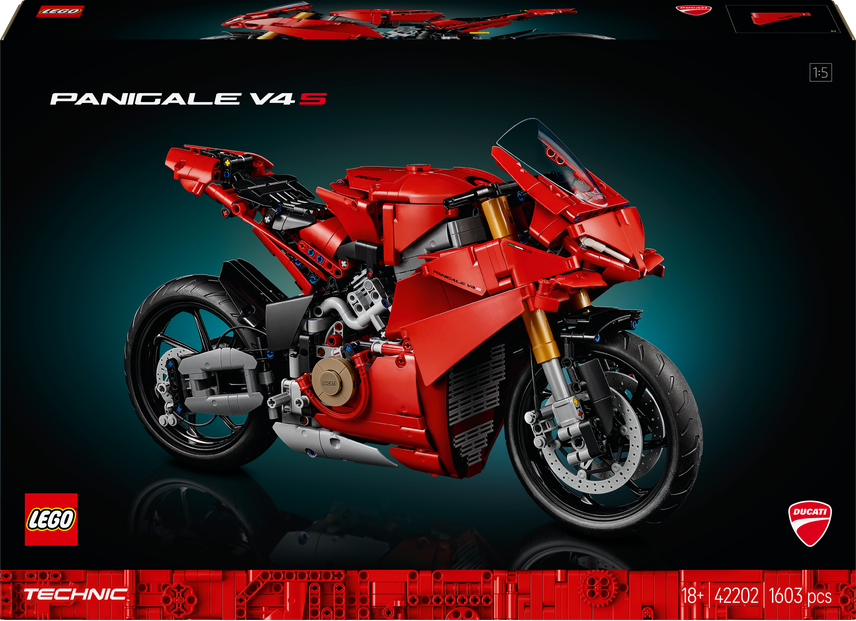 LEGO LEGO® Technic 42202 Motorka Ducati Panigale V4 S (obrázek 9)