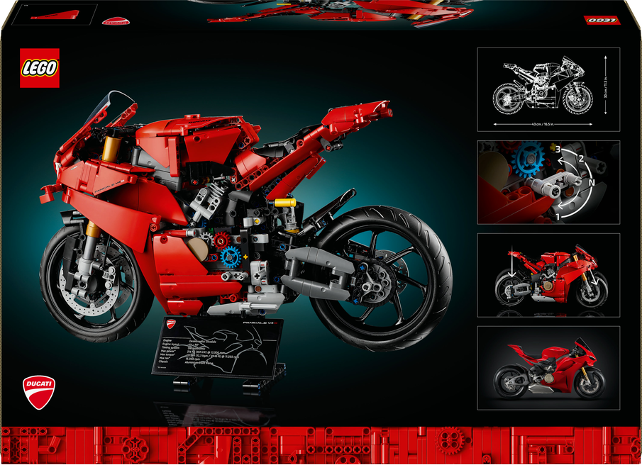 LEGO LEGO® Technic 42202 Motorka Ducati Panigale V4 S (obrázek 10)