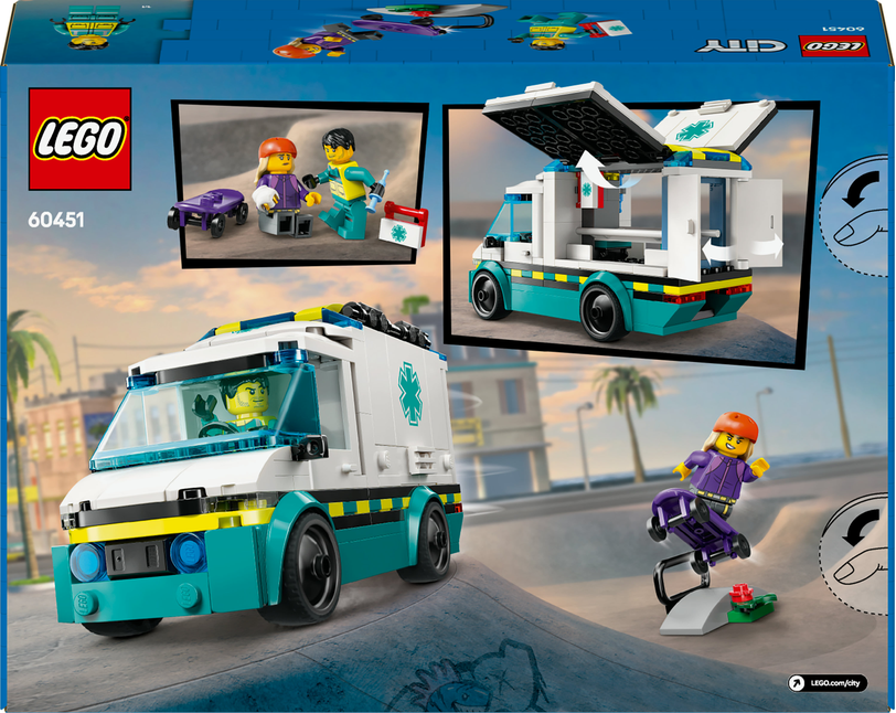 LEGO LEGO® City 60451 Sanitka (obrázek 10)