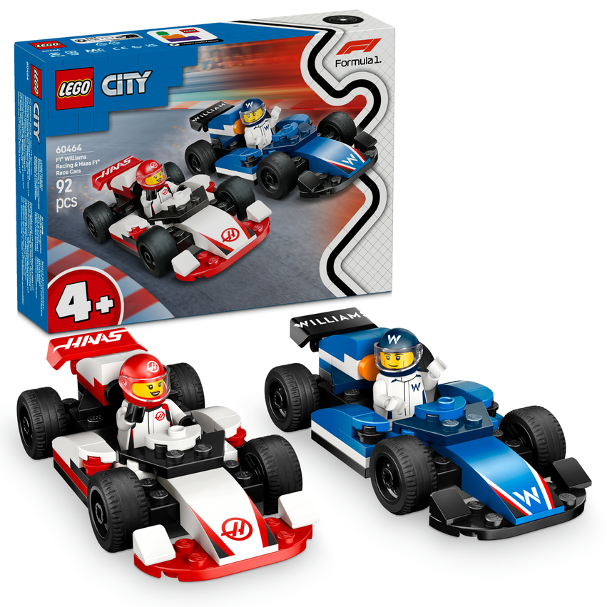 LEGO LEGO® City 60464 Závodní vozy F1® Williams Racing a Haas F1®