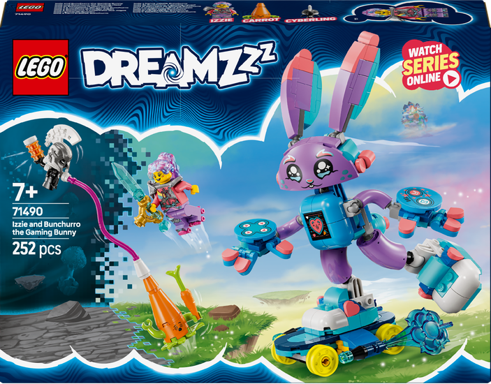 LEGO LEGO® DREAMZzz™ 71490 Izzie a herní králíček Bunchurro (obrázek 9)