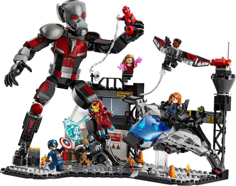 LEGO LEGO® Marvel 76314 Akční bitva – Captain America: Občanská válka