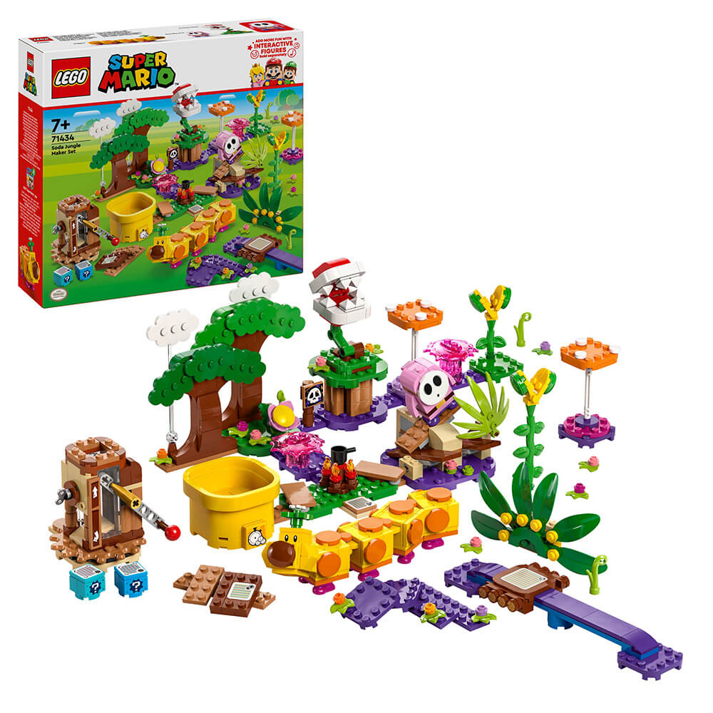 LEGO® Super Mario™ 71434 Tvořivá sada Soda Jungle