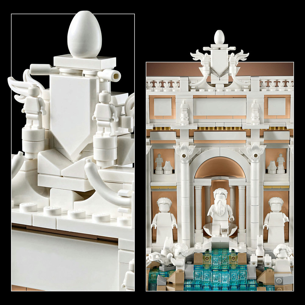 LEGO LEGO® Architecture 21062 Fontána di Trevi (obrázek 5)