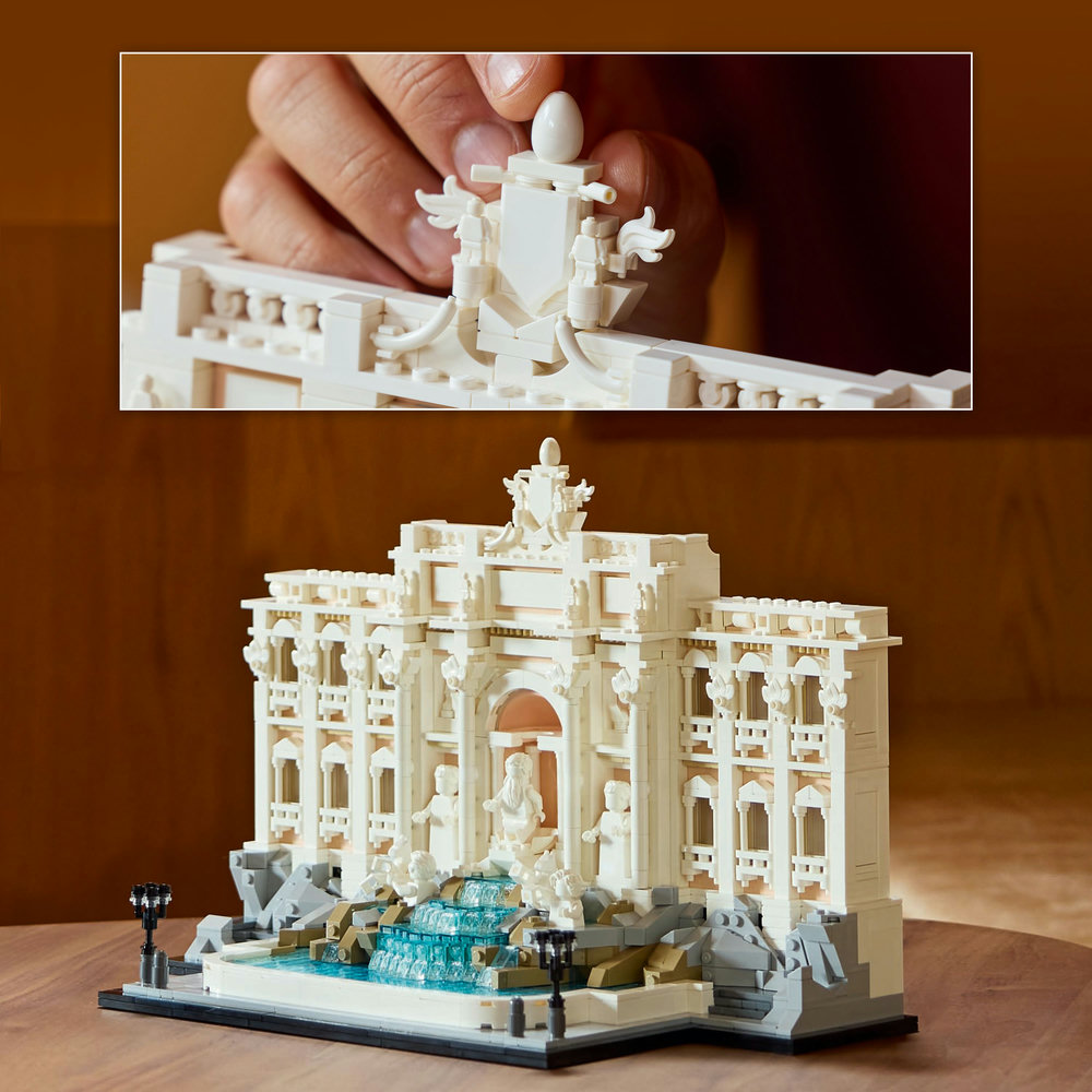 LEGO LEGO® Architecture 21062 Fontána di Trevi (obrázek 6)