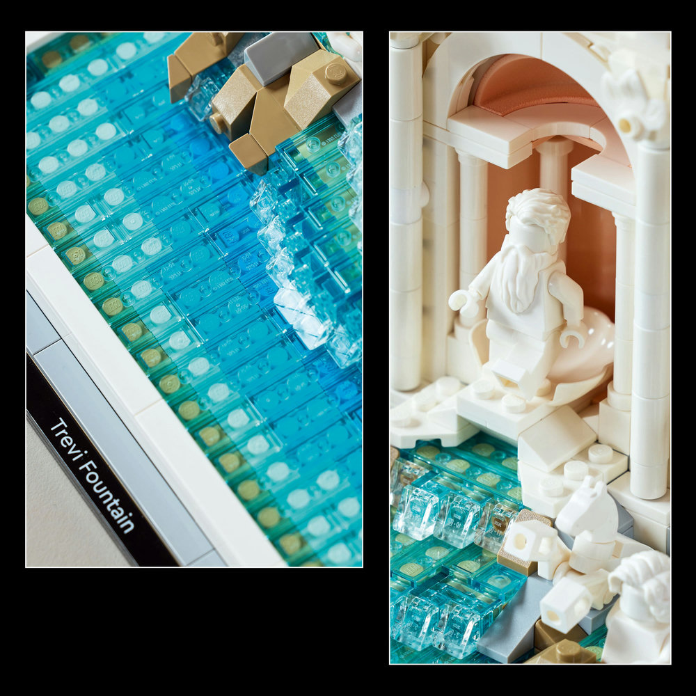 LEGO LEGO® Architecture 21062 Fontána di Trevi (obrázek 7)