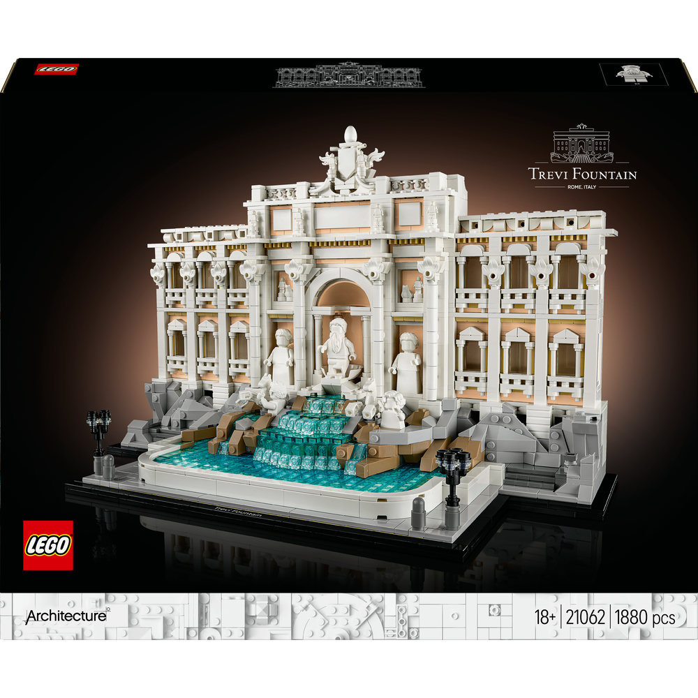 LEGO LEGO® Architecture 21062 Fontána di Trevi (obrázek 9)
