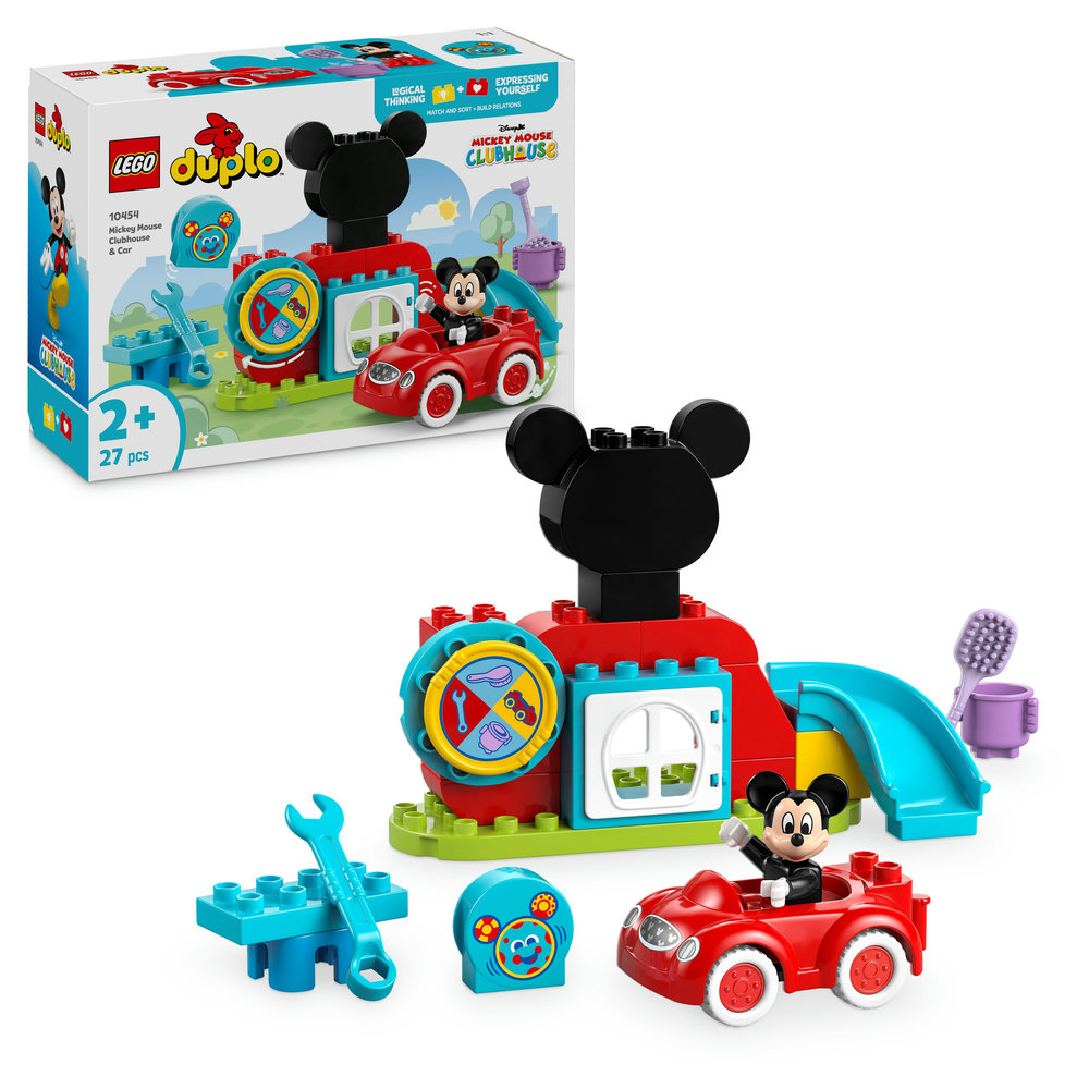 Klub přátel myšky Mickey s autem