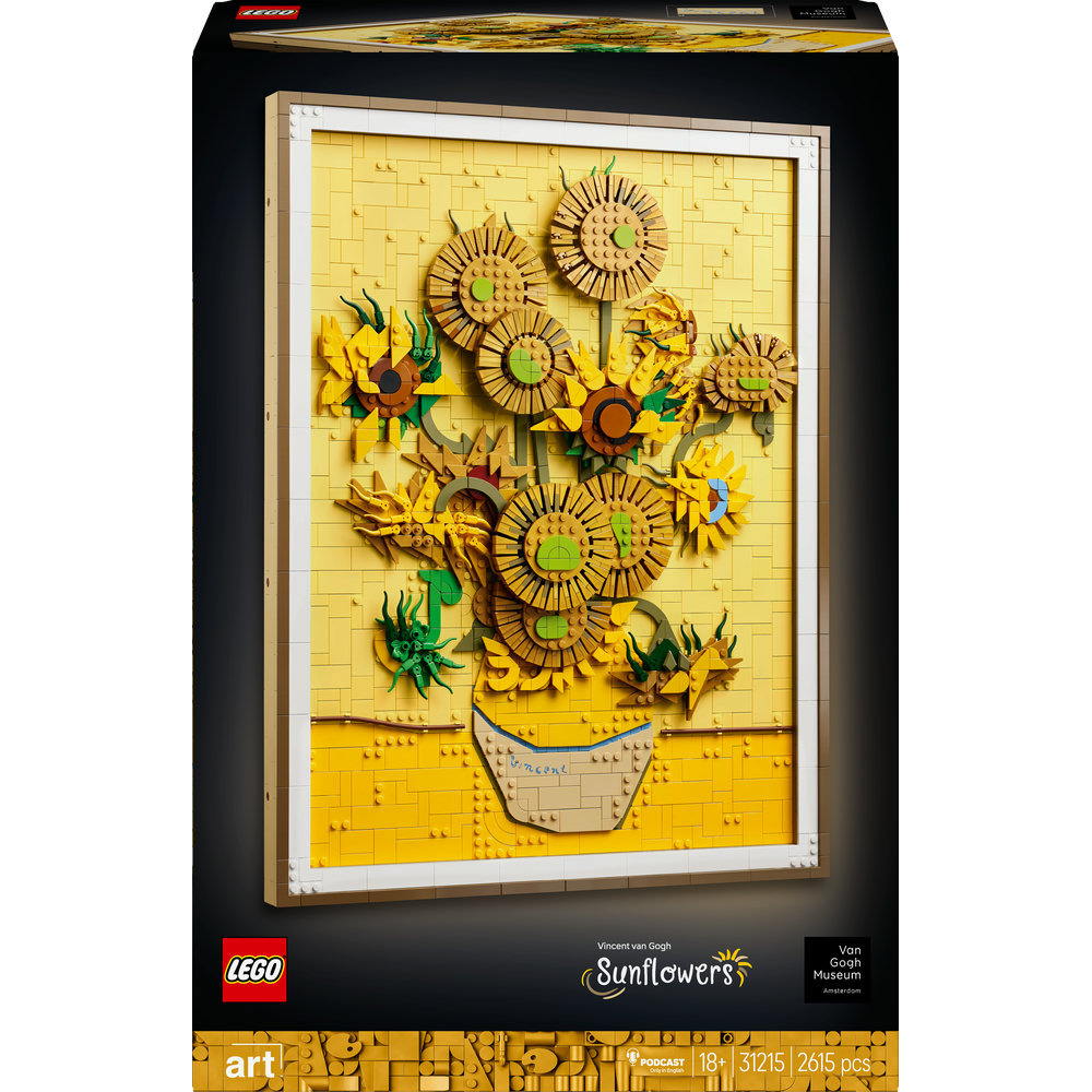LEGO LEGO® Art 31215 Vincent van Gogh – Slunečnice (obrázek 9)