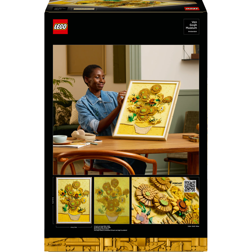 LEGO LEGO® Art 31215 Vincent van Gogh – Slunečnice (obrázek 10)