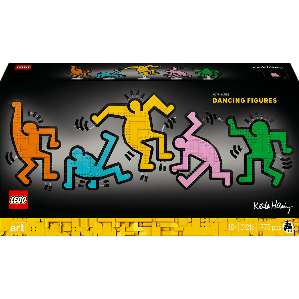 LEGO LEGO® Art 31216 Keith Haring – Tančící postavy (obrázek 9)