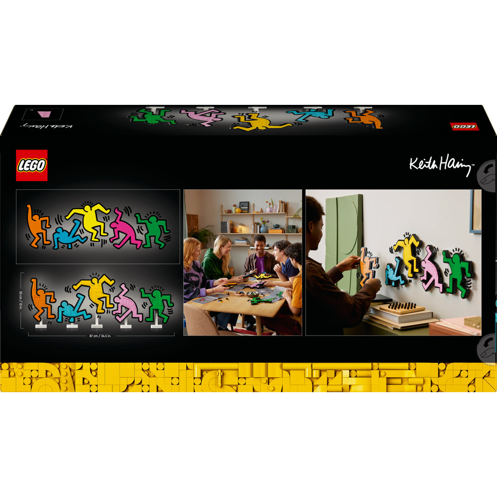 LEGO LEGO® Art 31216 Keith Haring – Tančící postavy (obrázek 10)