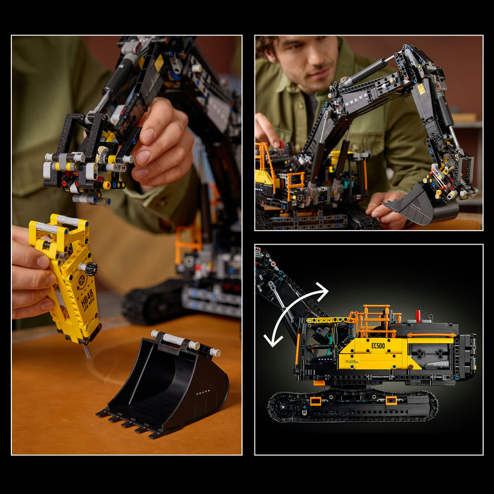 LEGO LEGO® Technic 42215 Bagr Volvo EC500 Hybrid (obrázek 6)