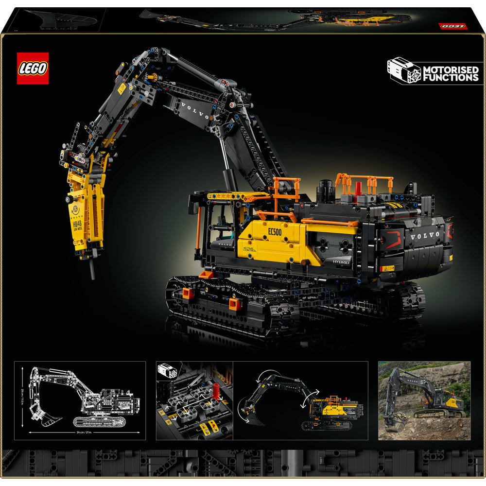 LEGO LEGO® Technic 42215 Bagr Volvo EC500 Hybrid (obrázek 10)