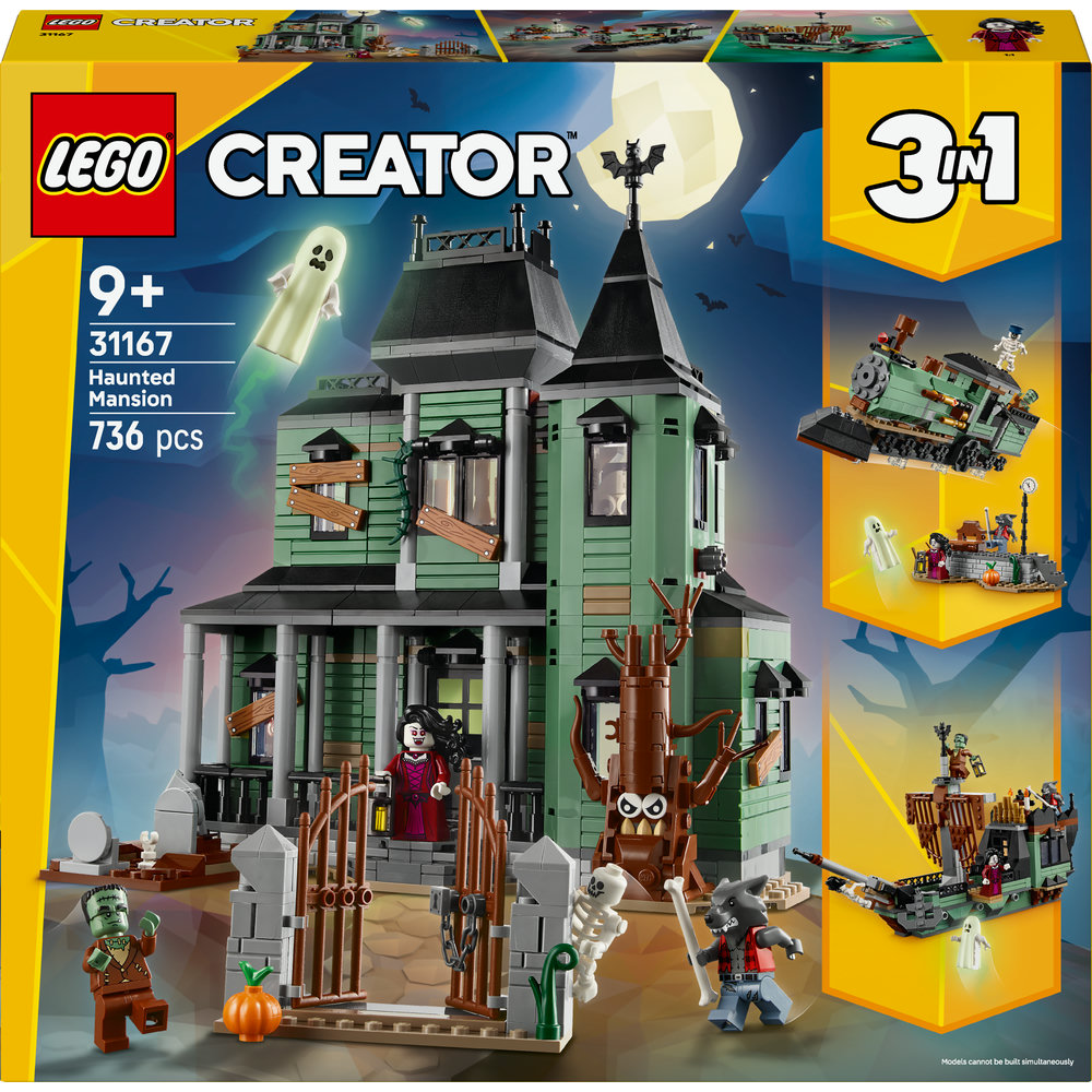 LEGO LEGO® Creator 3v1 31167 Strašidelný dům (obrázek 9)