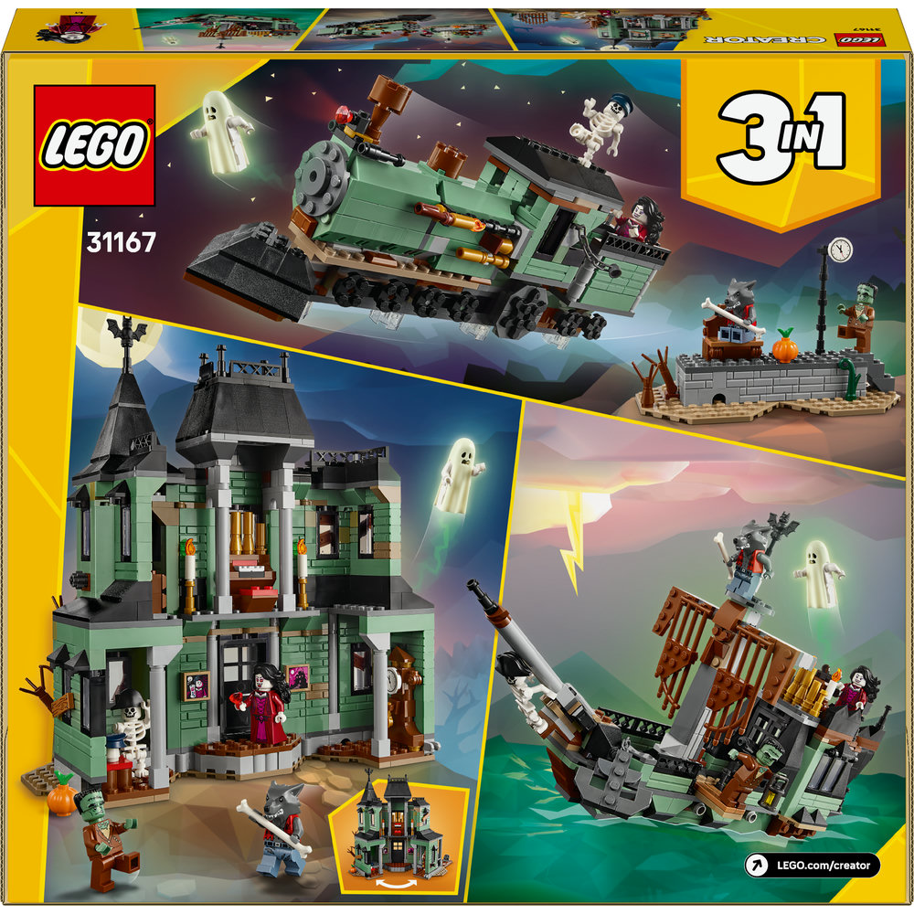 LEGO LEGO® Creator 3v1 31167 Strašidelný dům (obrázek 10)