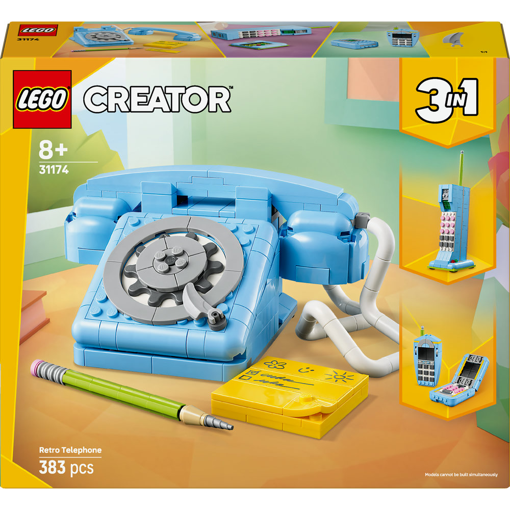 LEGO LEGO® Creator 3v1 31174 Retro telefon (obrázek 9)