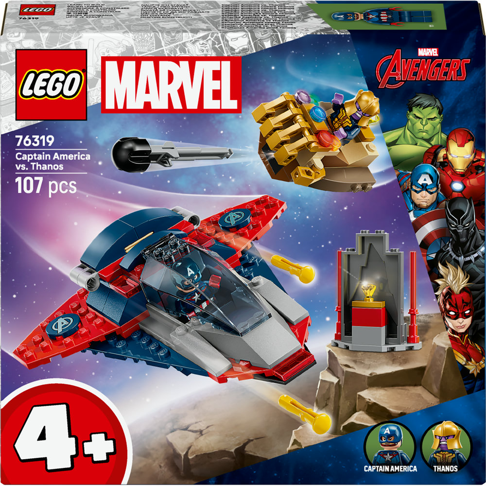 LEGO LEGO® | Marvel 76319 Kapitán Amerika vs. Thanos (obrázek 8)