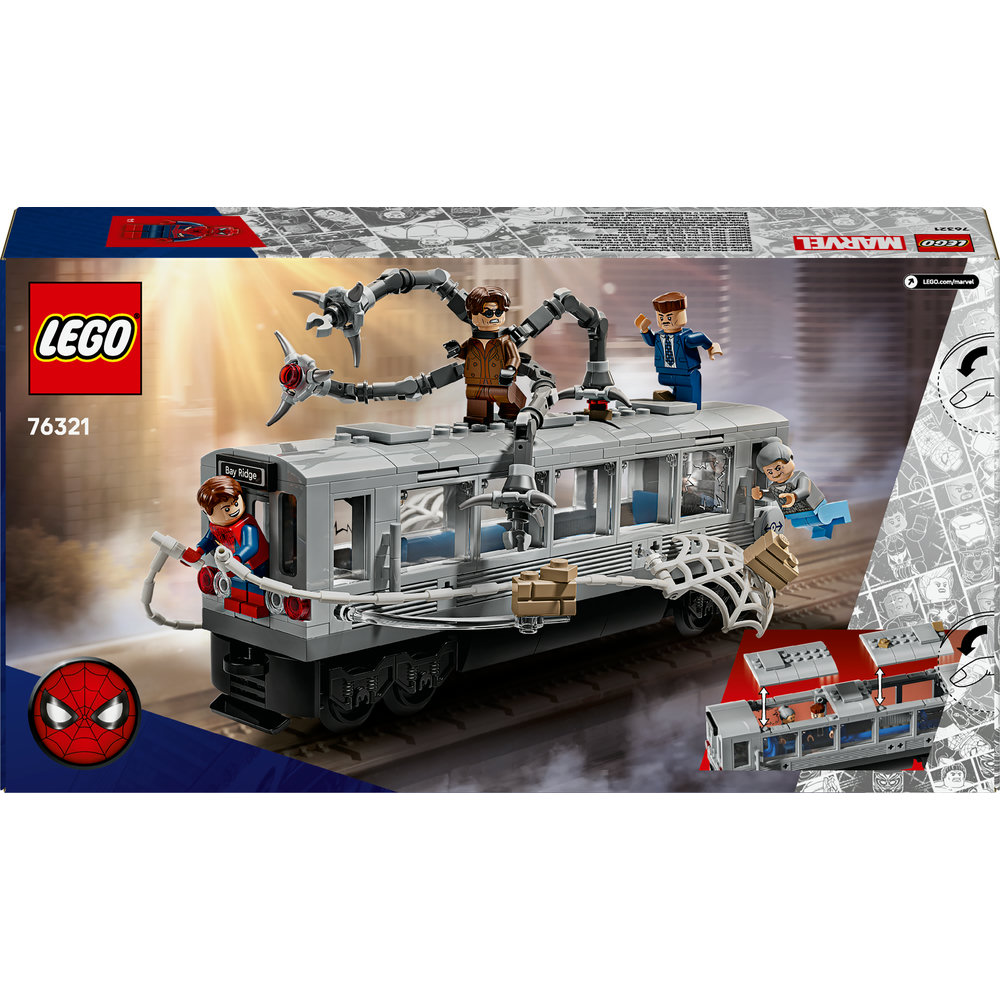 LEGO LEGO® | Marvel 76321 Spider-Man vs. Doc Ock: Scéna v metru (obrázek 10)