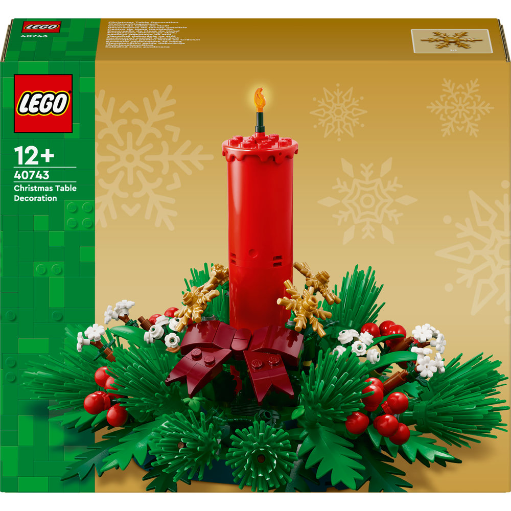 LEGO LEGO® Iconic 40743 Vánoční dekorace na stůl (obrázek 9)