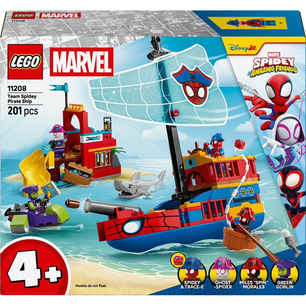 LEGO LEGO® Spidey 11208 Pirátská loď Spideyho týmu (obrázek 9)
