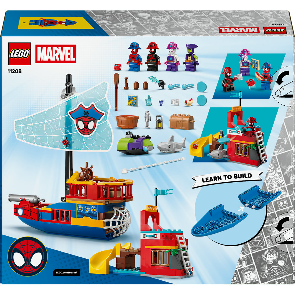 LEGO LEGO® Spidey 11208 Pirátská loď Spideyho týmu (obrázek 10)