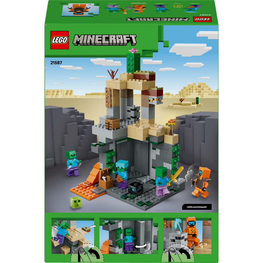 LEGO LEGO® Minecraft® 21587 Zombie kobka (obrázek 10)