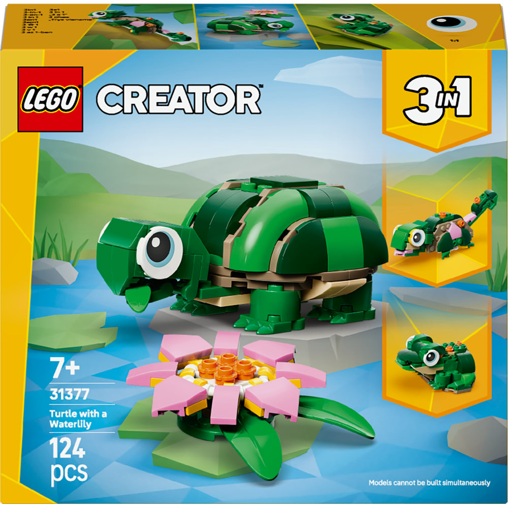 LEGO LEGO® Creator 31377 Želva s leknínem (obrázek 9)