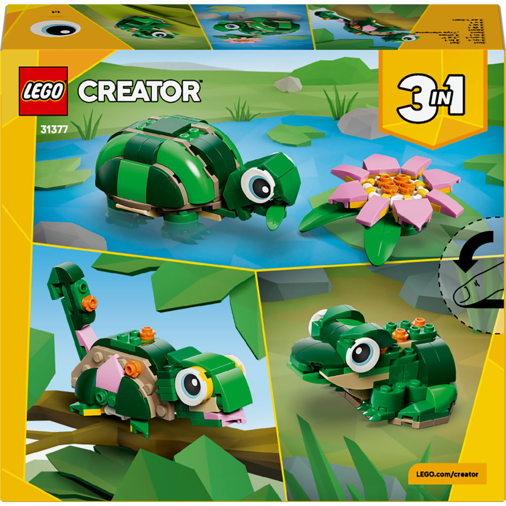 LEGO LEGO® Creator 31377 Želva s leknínem (obrázek 10)
