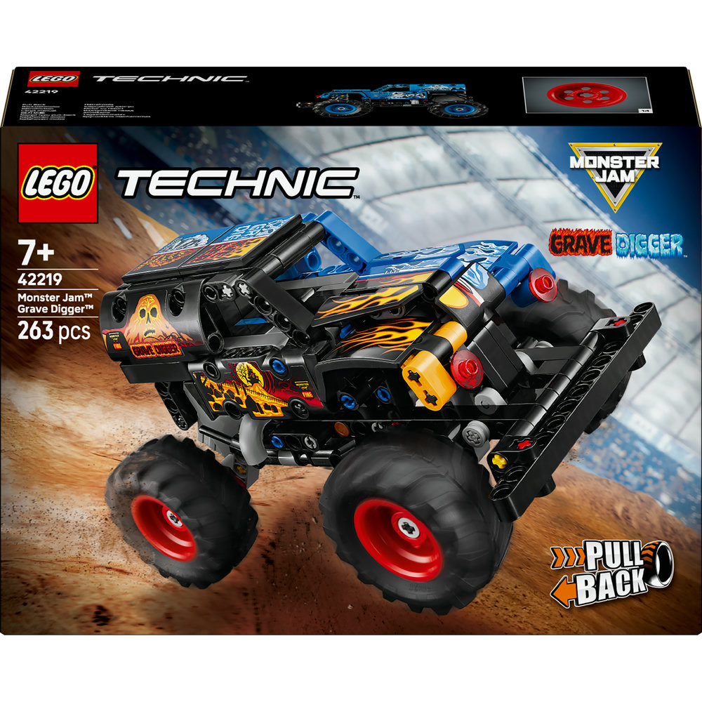 LEGO LEGO® Technic 42219 Monster Jam™ Grave Digger™ Oheň a led (obrázek 9)