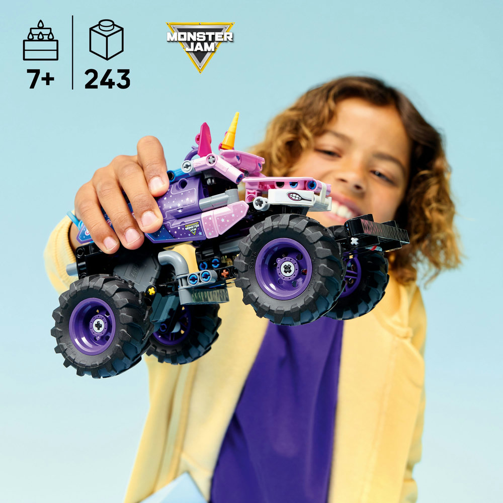 LEGO LEGO® Technic 42220 Monster Jam™ Sparkle Smash™ s natahovacím motorem (obrázek 3)