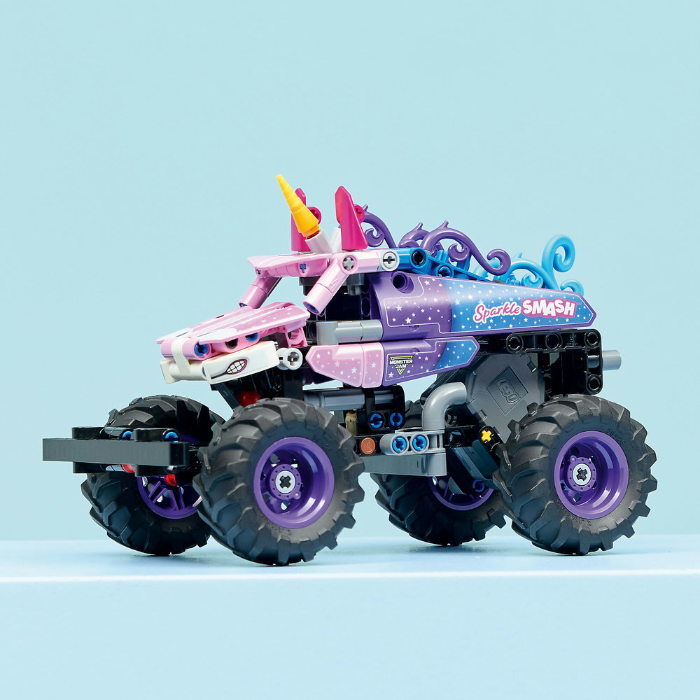 LEGO LEGO® Technic 42220 Monster Jam™ Sparkle Smash™ s natahovacím motorem (obrázek 6)