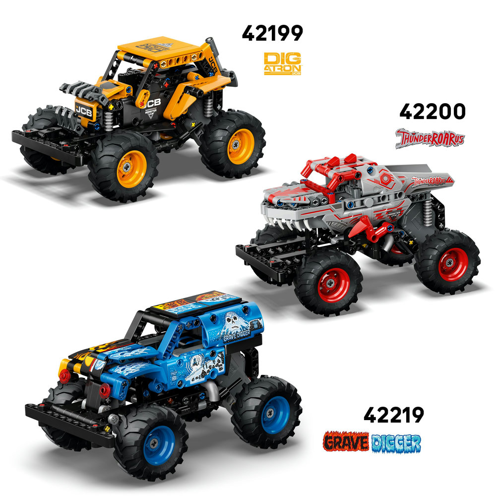 LEGO LEGO® Technic 42220 Monster Jam™ Sparkle Smash™ s natahovacím motorem (obrázek 8)