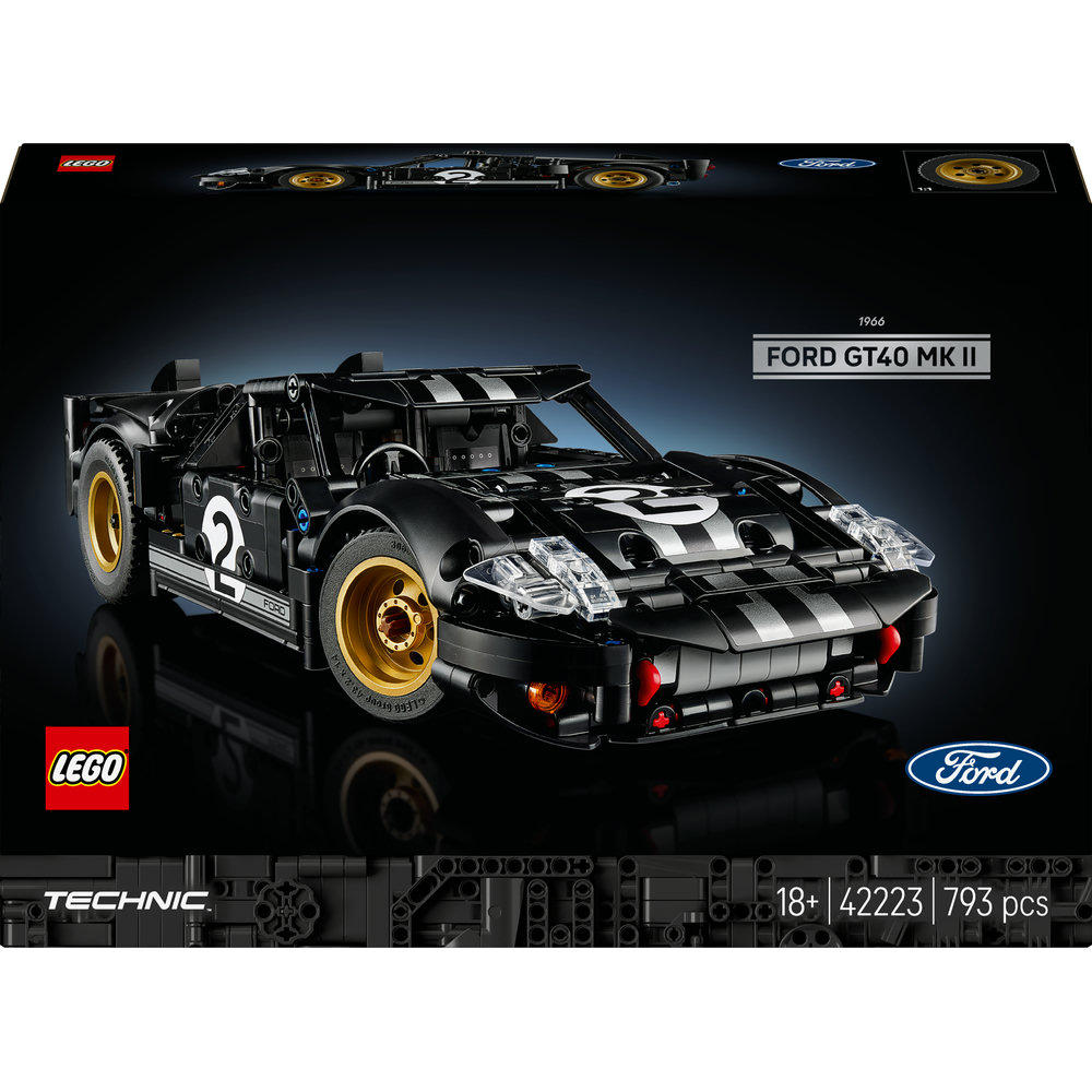 LEGO LEGO® Technic 42223 Závodní auto 1966 Ford GT40 MKII (obrázek 9)
