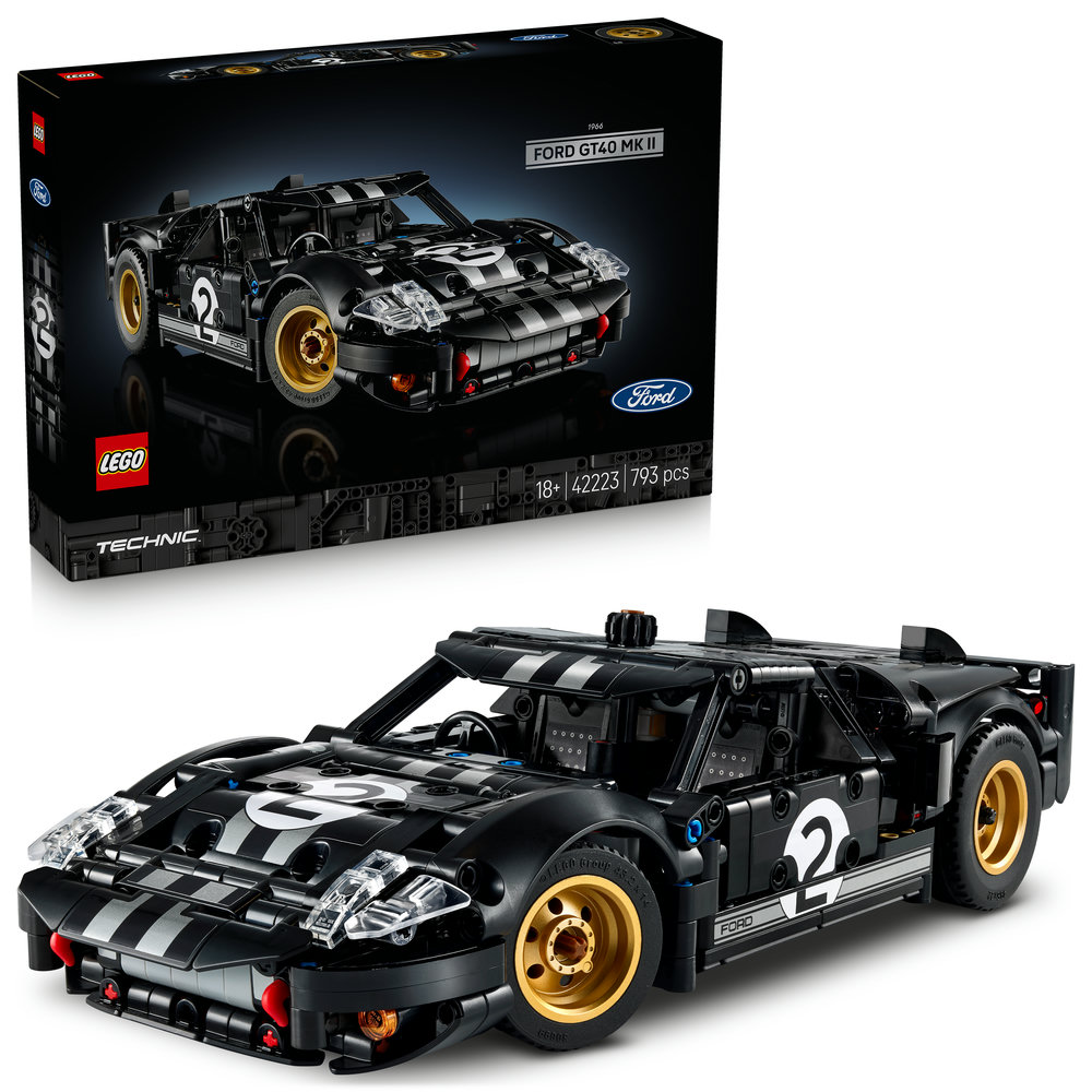 LEGO LEGO® Technic 42223 Závodní auto 1966 Ford GT40 MKII
