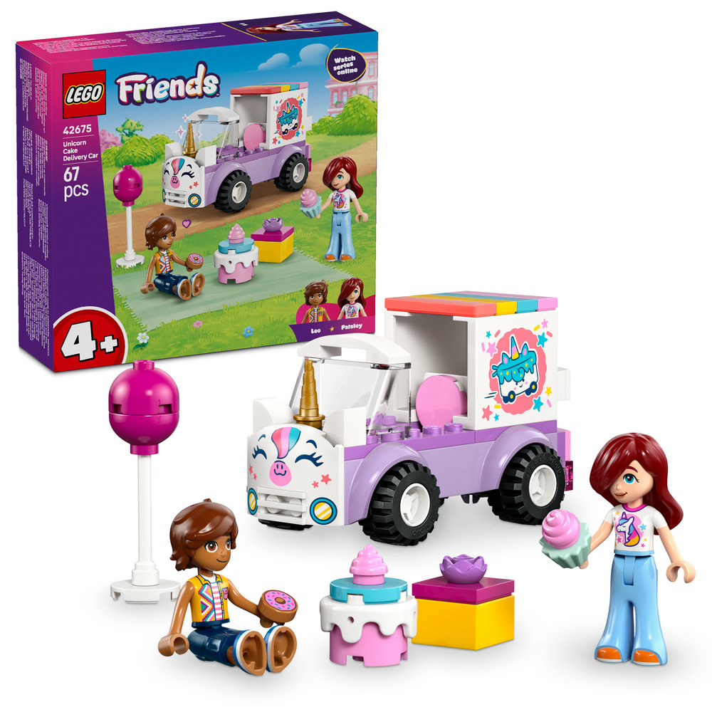LEGO LEGO® Friends 42675 Jednorožčí donáškové auto s dortem