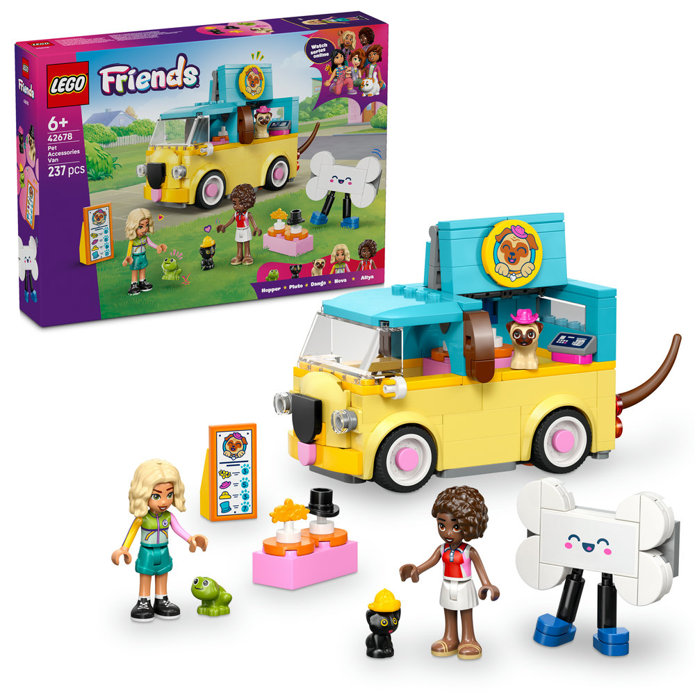 LEGO LEGO® Friends 42678 Dodávka s doplňky pro mazlíčky