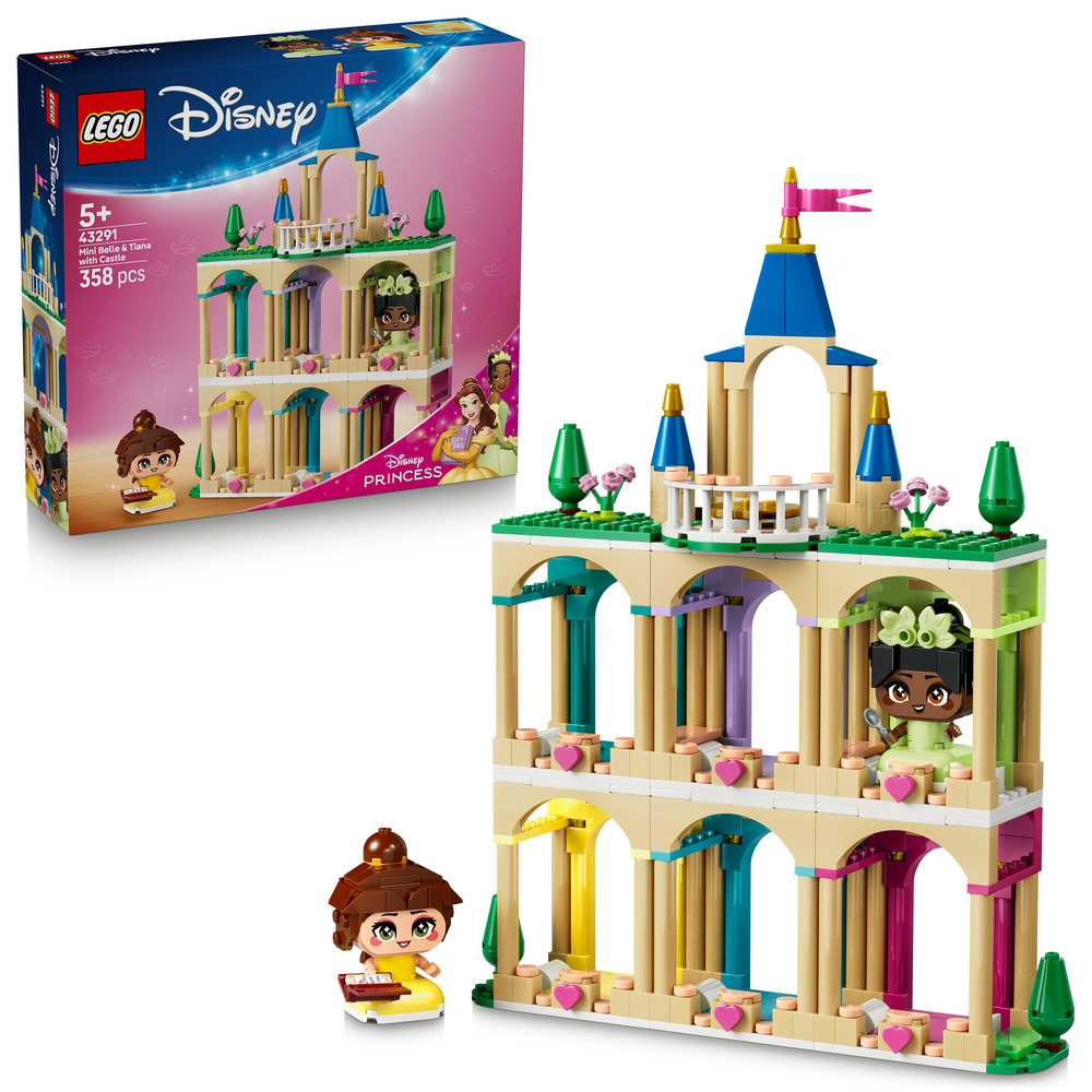 LEGO LEGO® │ Disney 43291 Mini Bella a Tiana s hradem