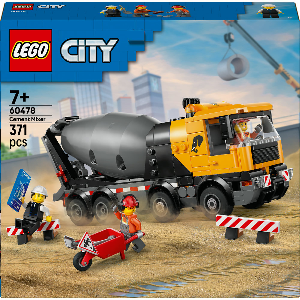 LEGO LEGO® City 60478 Míchačka (obrázek 9)
