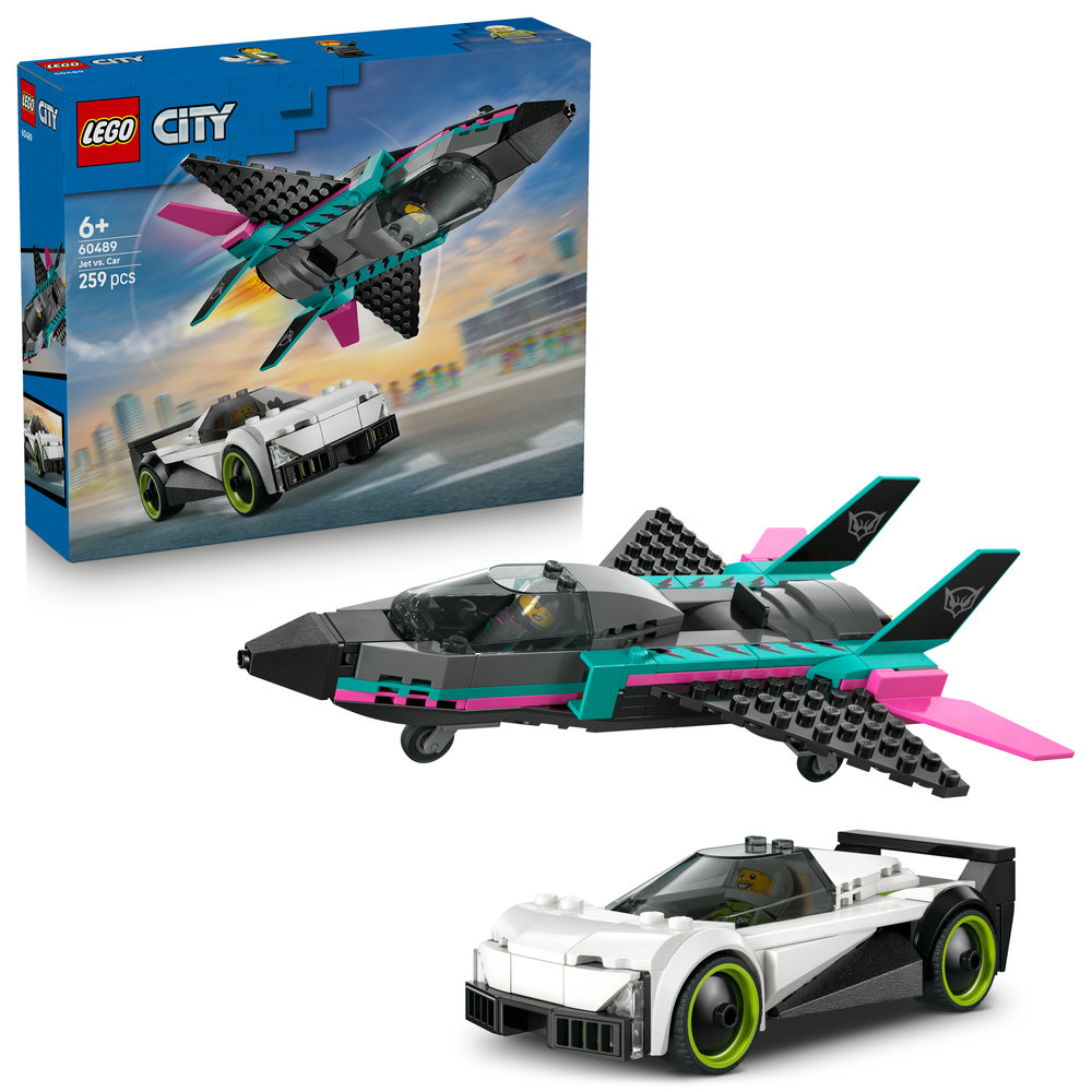 LEGO LEGO® City 60489 Tryskáč vs. auto