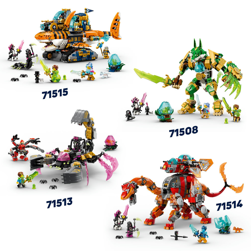 LEGO LEGO® DREAMZzz™ 71512 Krokodýlí ponorka (obrázek 8)